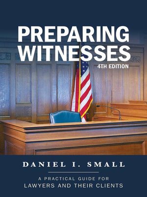 cover image of Preparing Witnesses